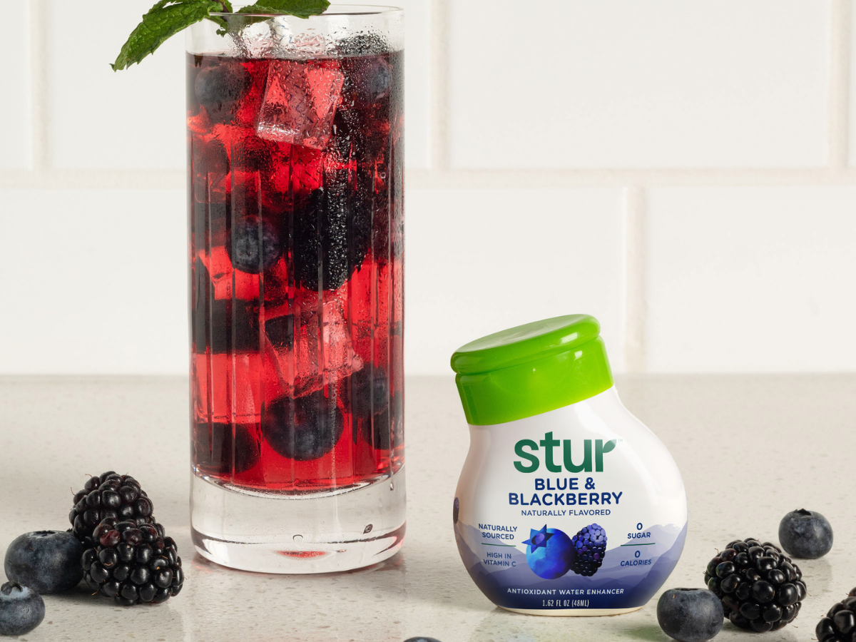 Blue & Blackberry Iced Tea