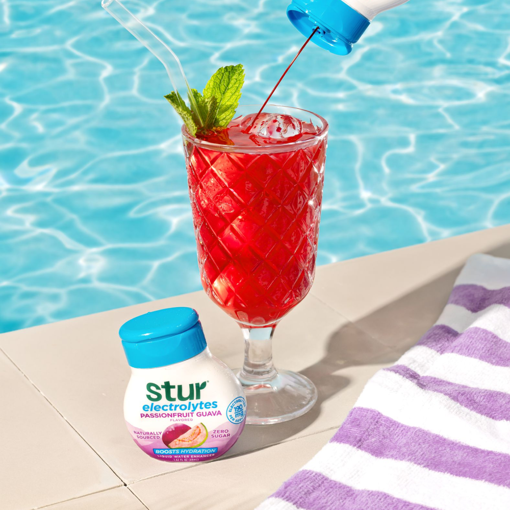 Stur Passionfruit Guava with Electrolytes. Real Fruit, Better Flavor ...
