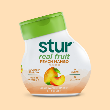Stur Peach Mango. Real Fruit, Better Flavor. – Stur Drinks