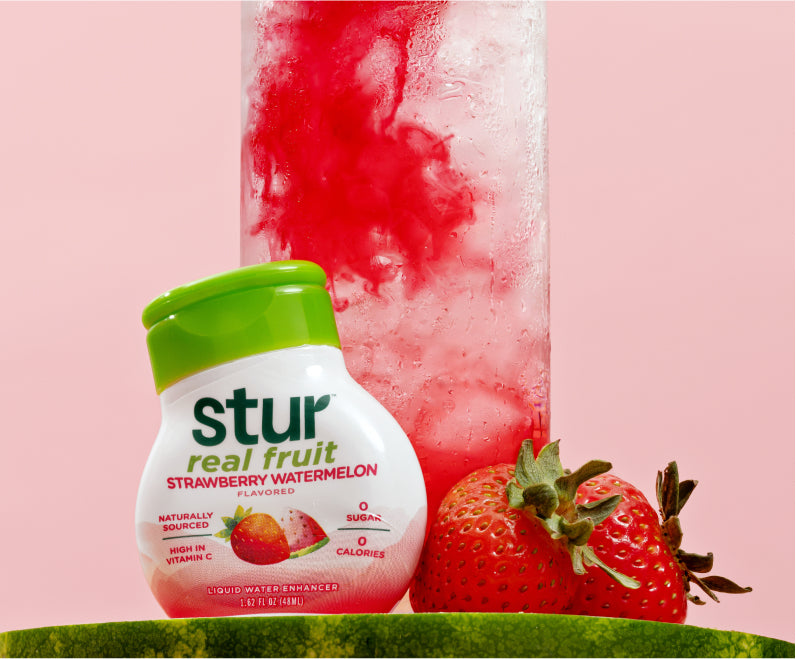 Stur Strawberry Watermelon - Natural Water Enhancer – Stur Drinks