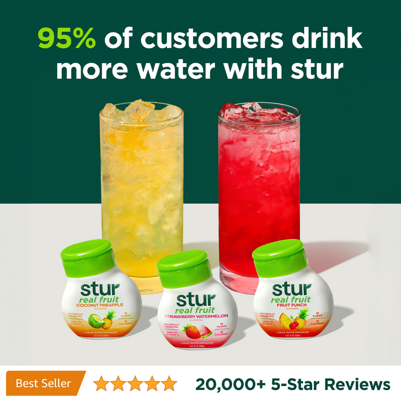 Stur Drinks: 3 pack of Liquid Water Enhancer