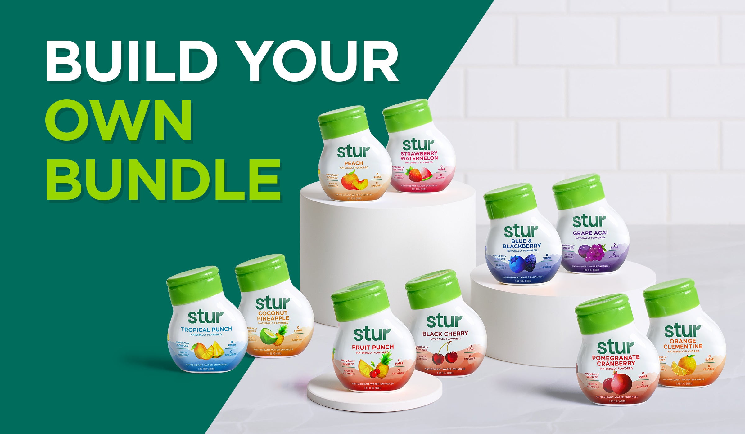 Compass Foods - Introducing Stur liquid water enhancers! 😍 ⠀ Made with all  natural ingredients Stur liquid drink mixes have zero sugar, zero calories,  and are high in antioxidant vitamin C! ⠀