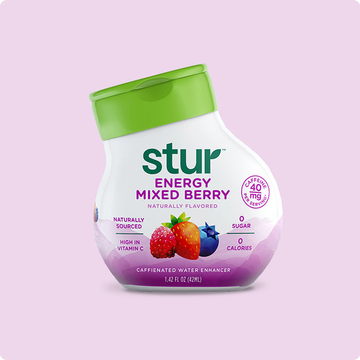 Stur, Energy Mixed Fruit, 5 Pack 