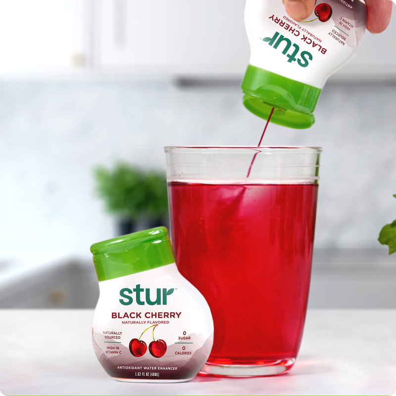 Stur® Naturally Skinny Black Cherry Liquid Water Enhancer, 1.42 fl