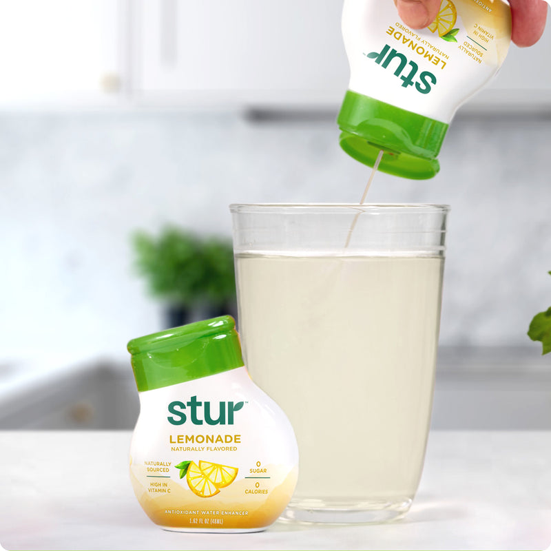 Stur – Liquid water enhancer.